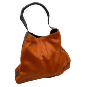 YERRA (Uruguay) calf leather shoulder bag NEW rust